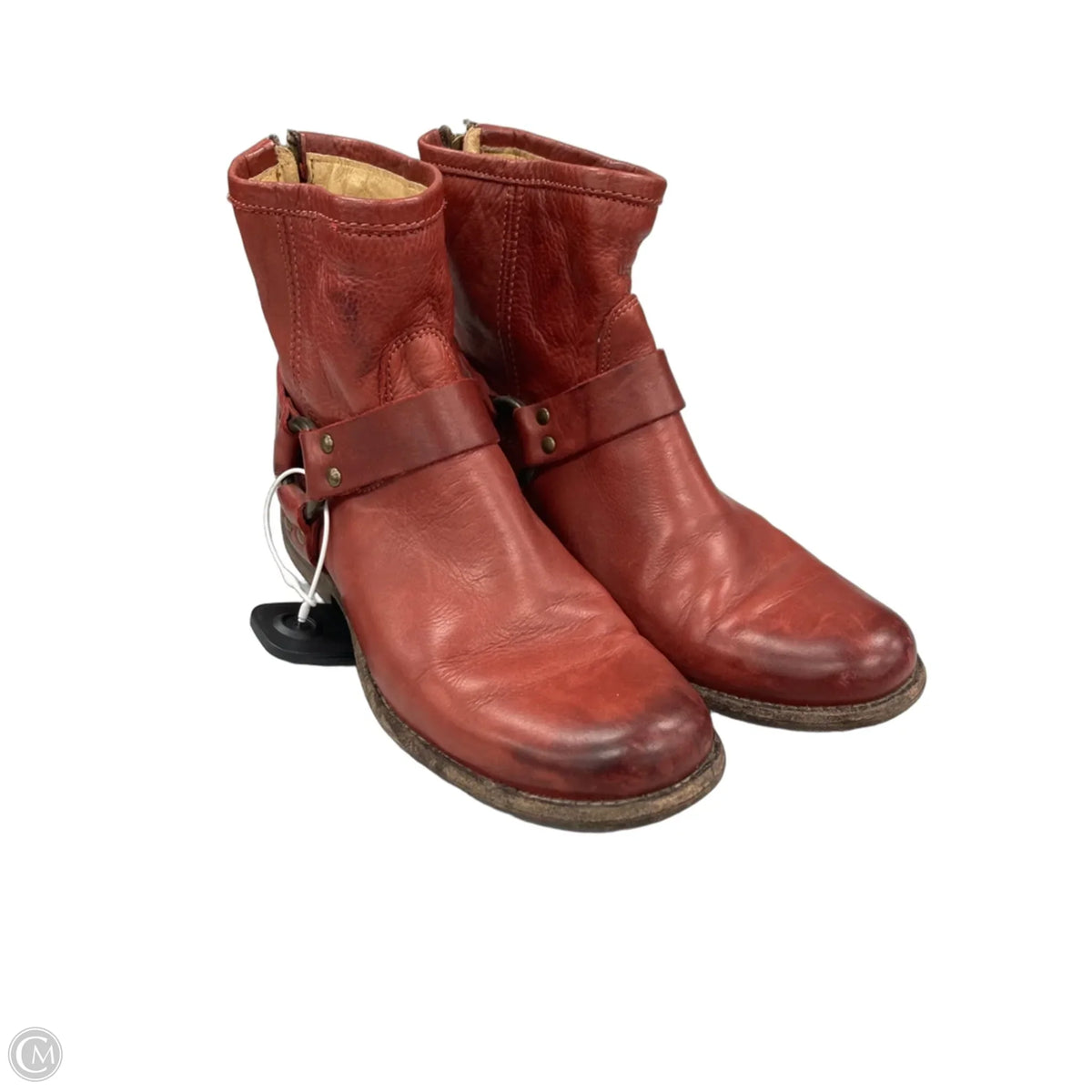 Boots Designer By Frye In Red, Size: 7.5