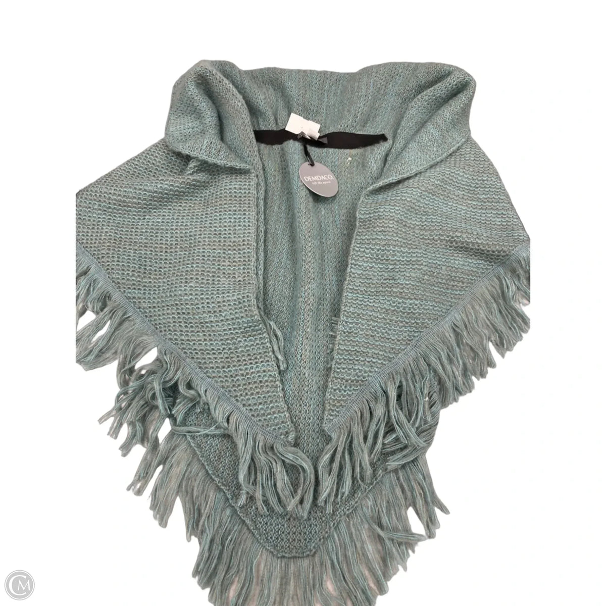 Shawl By Cmf In Teal, Size: Os