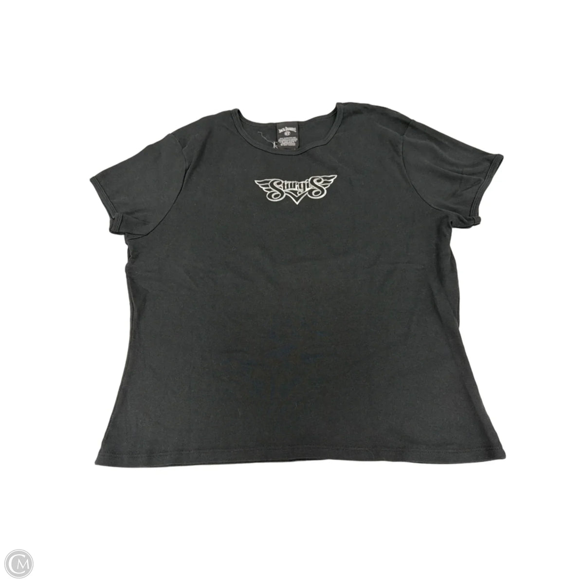 Top Short Sleeve Basic By Cmf In Black, Size: Xxl