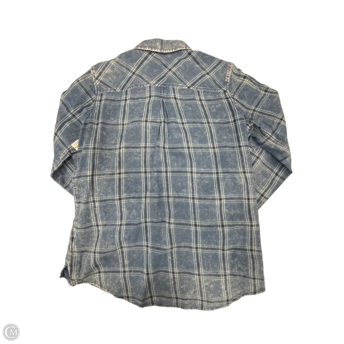 Top Long Sleeve By Orvis In Blue, Size: M