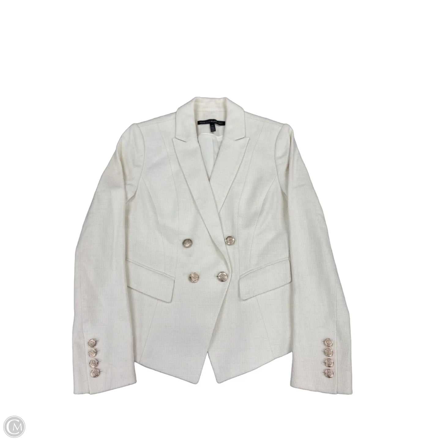 Blazer By White House Black Market In White, Size: Xs