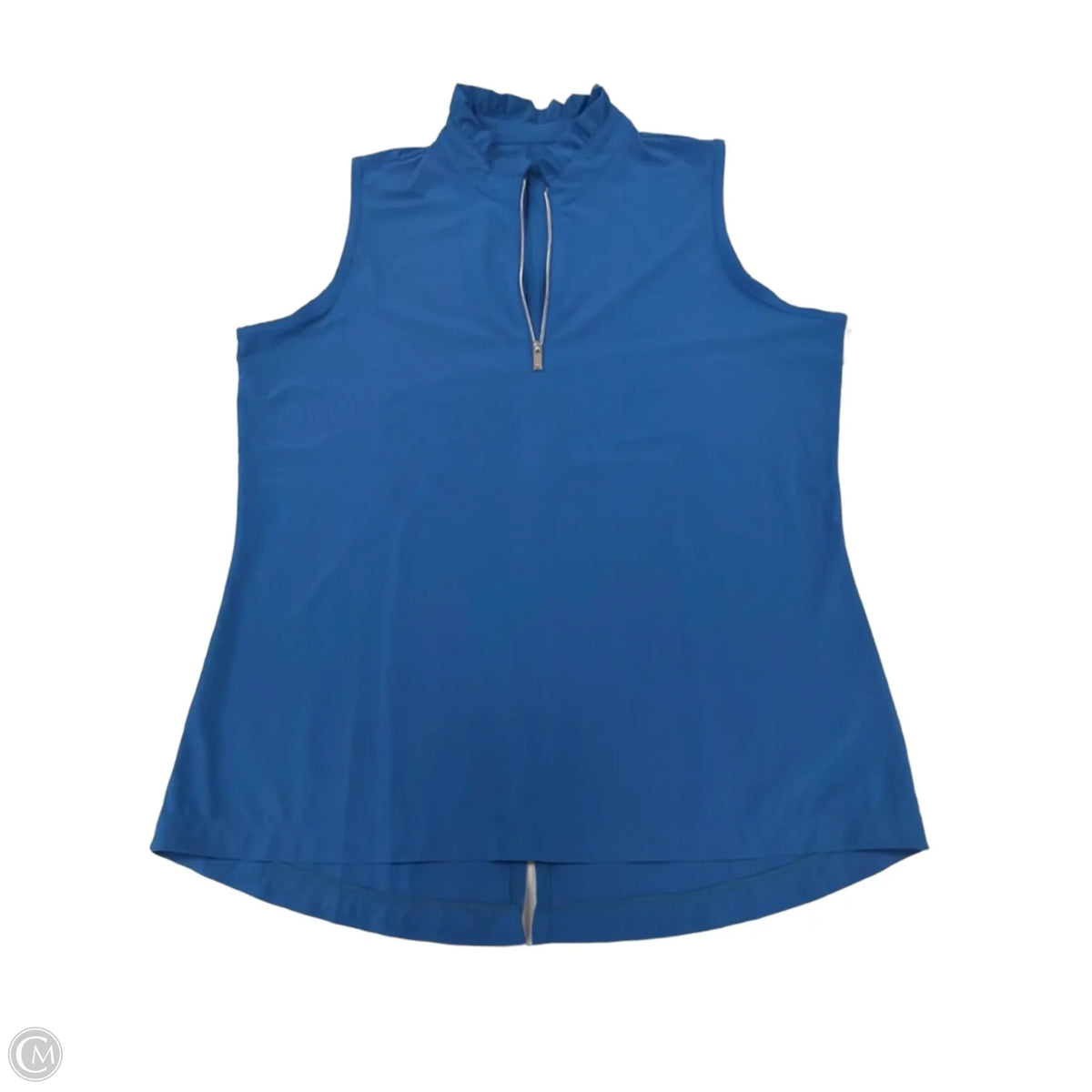 Top Sleeveless By Tail In Blue, Size: L