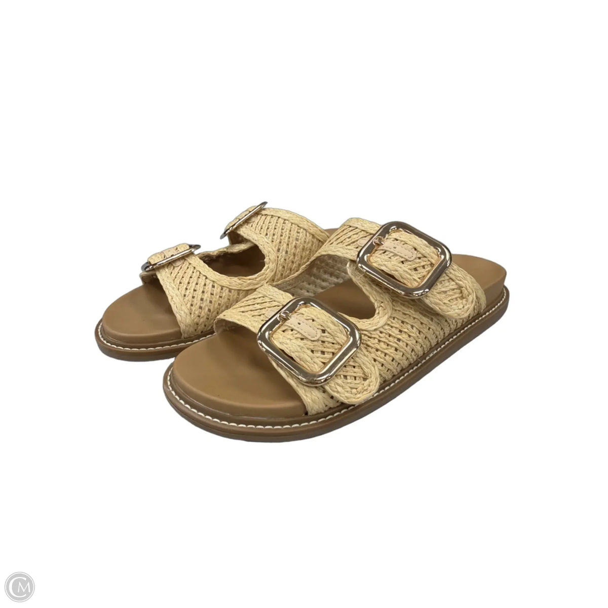 Sandals Flats By Universal Thread In Tan, Size: 11