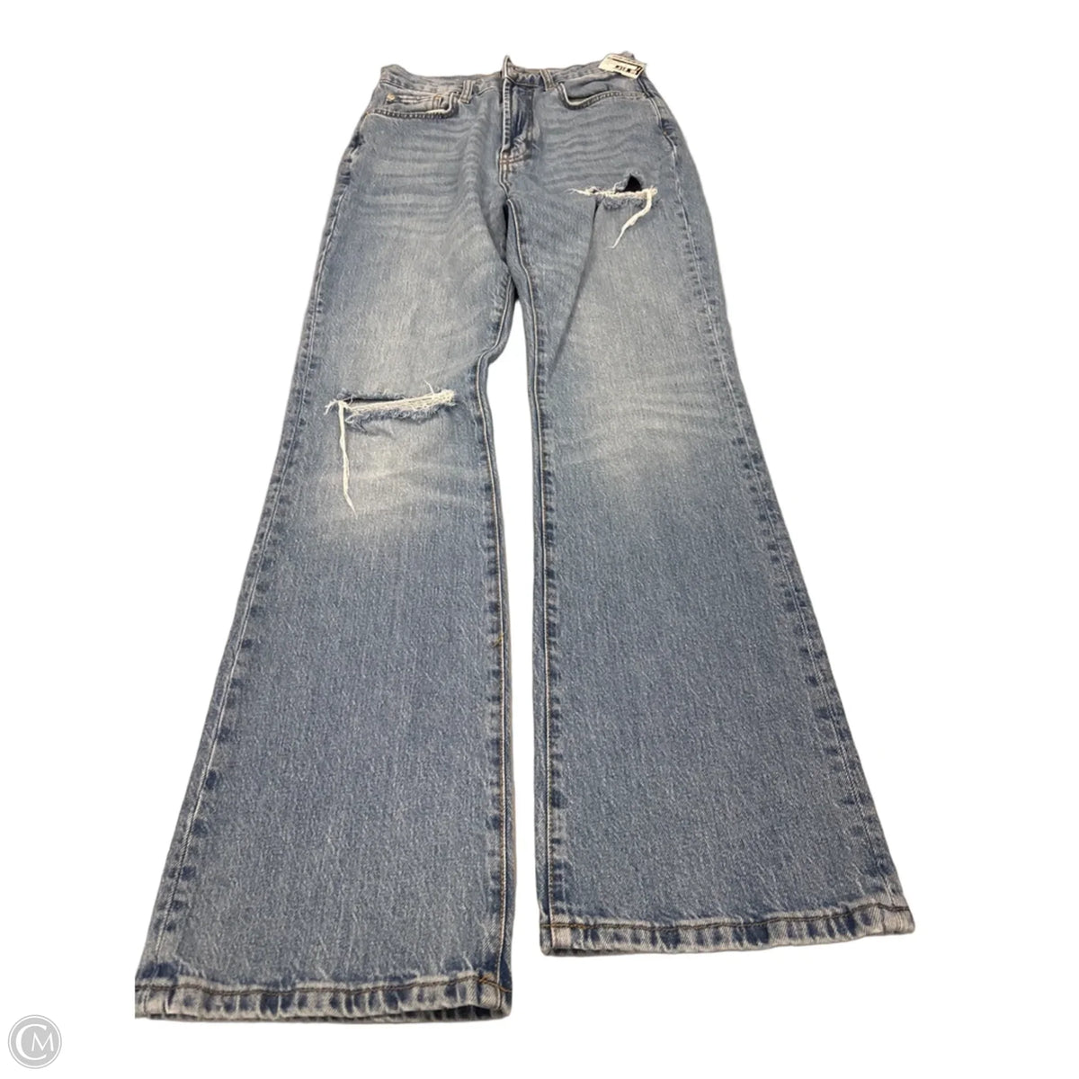 Jeans Flared By Bdg In Blue Denim, Size: 6