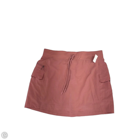 Athletic Skort By Gerry In Pink, Size: Xl