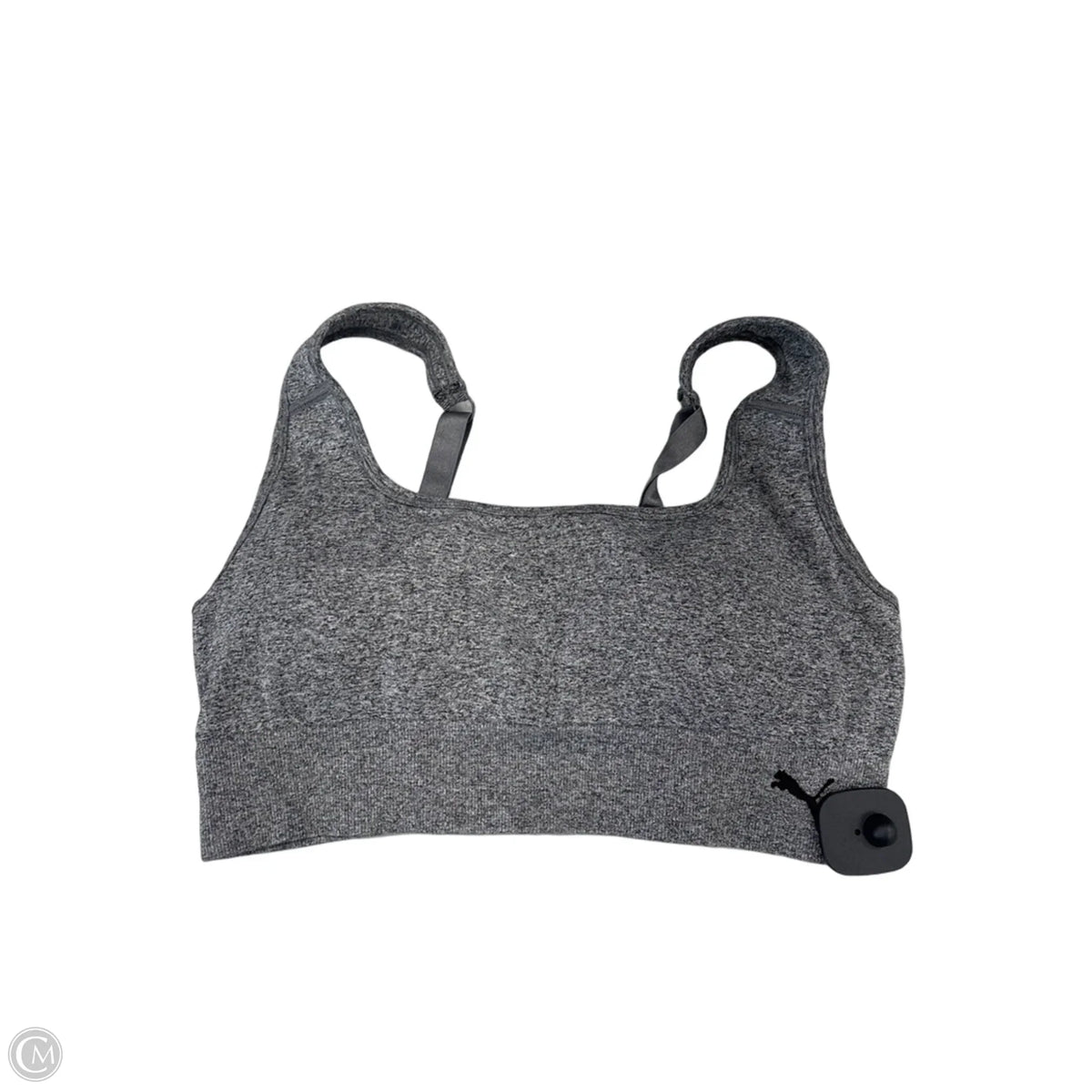 Athletic Bra By Puma In Grey, Size: Xl