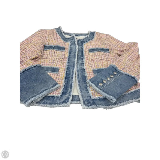 Jacket Denim By Nanette By Nanette Lepore In Multi-colored, Size: Xl