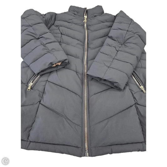 Coat Puffer & Quilted By Shelli Segal In Navy, Size: Xxl