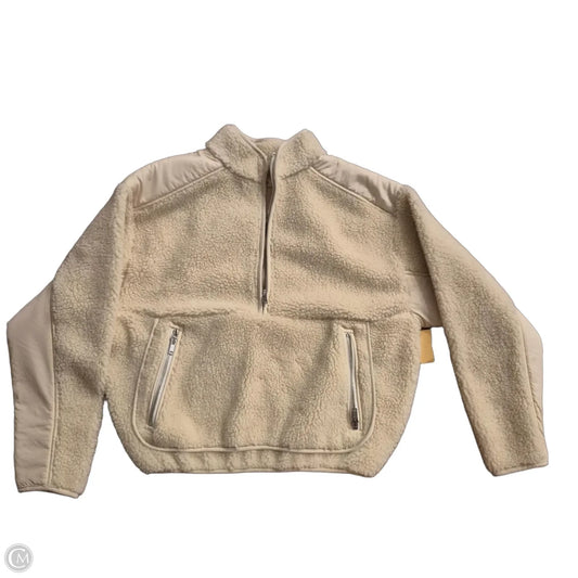 Jacket Fleece By Madewell In Cream, Size: Xs