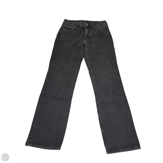 Jeans Straight By Hudson In Black Denim, Size: 8