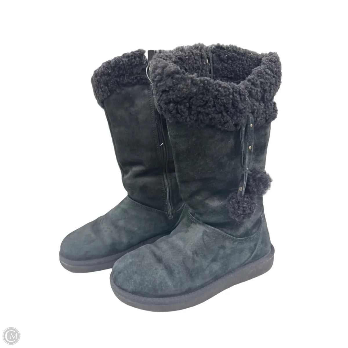 Boots Designer By Ugg In Black, Size: 5