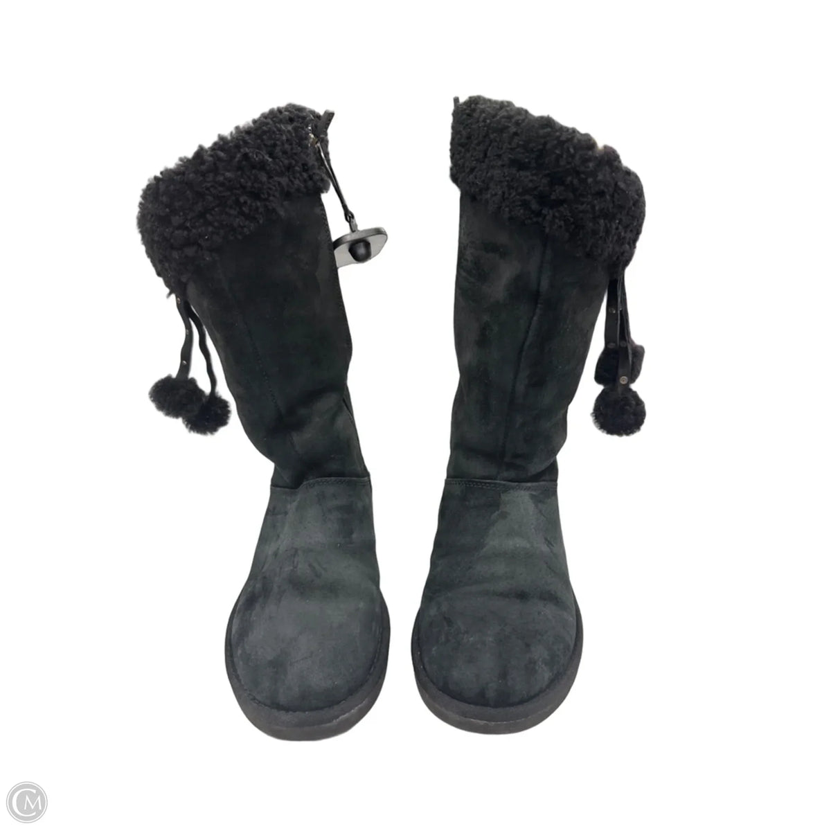 Boots Designer By Ugg In Black, Size: 5