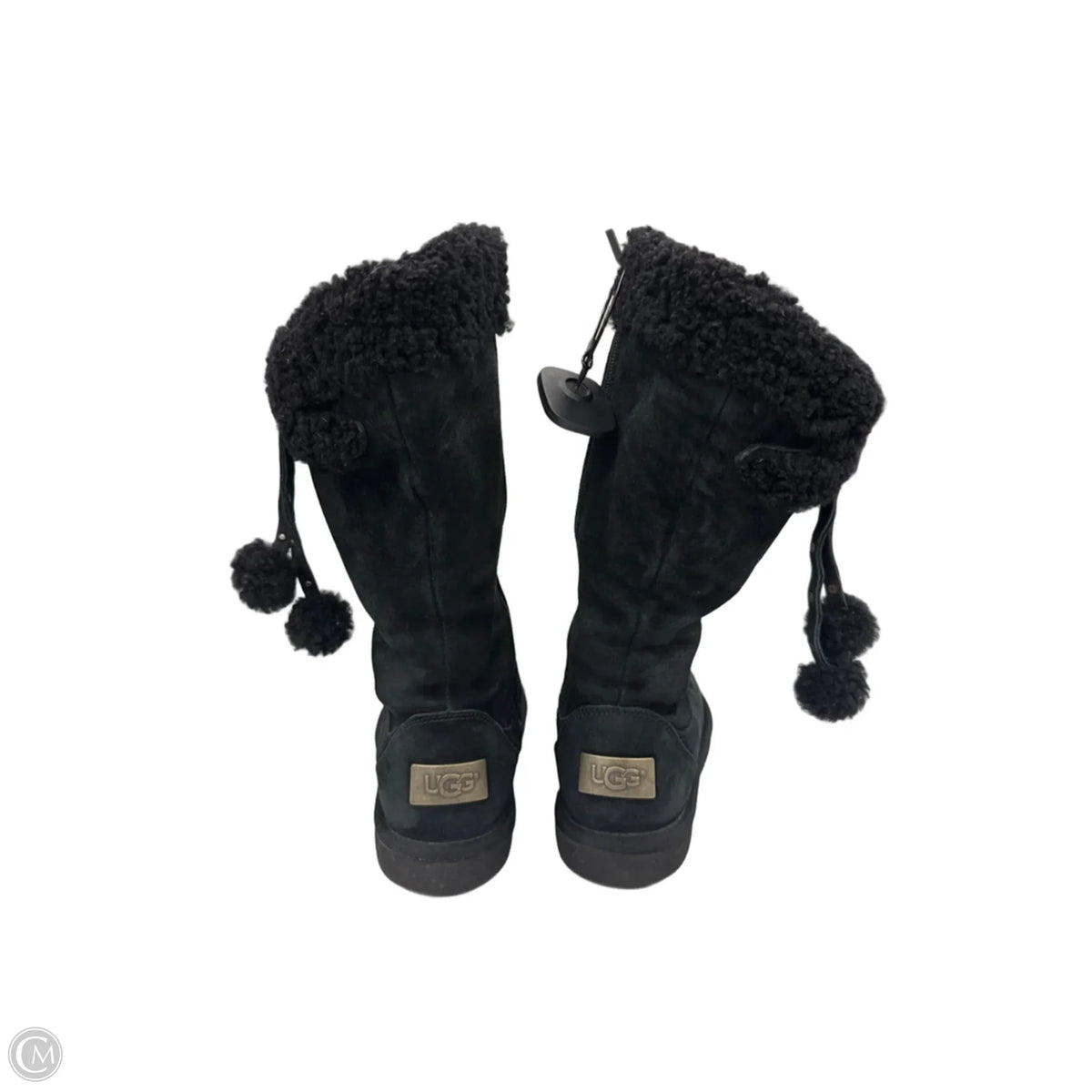 Boots Designer By Ugg In Black, Size: 5