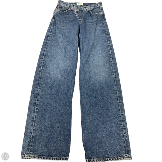 Jeans Designer By Agolde In Blue Denim, Size: 0