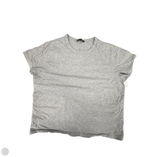 Top Short Sleeve Basic By J. Crew In Grey, Size: L