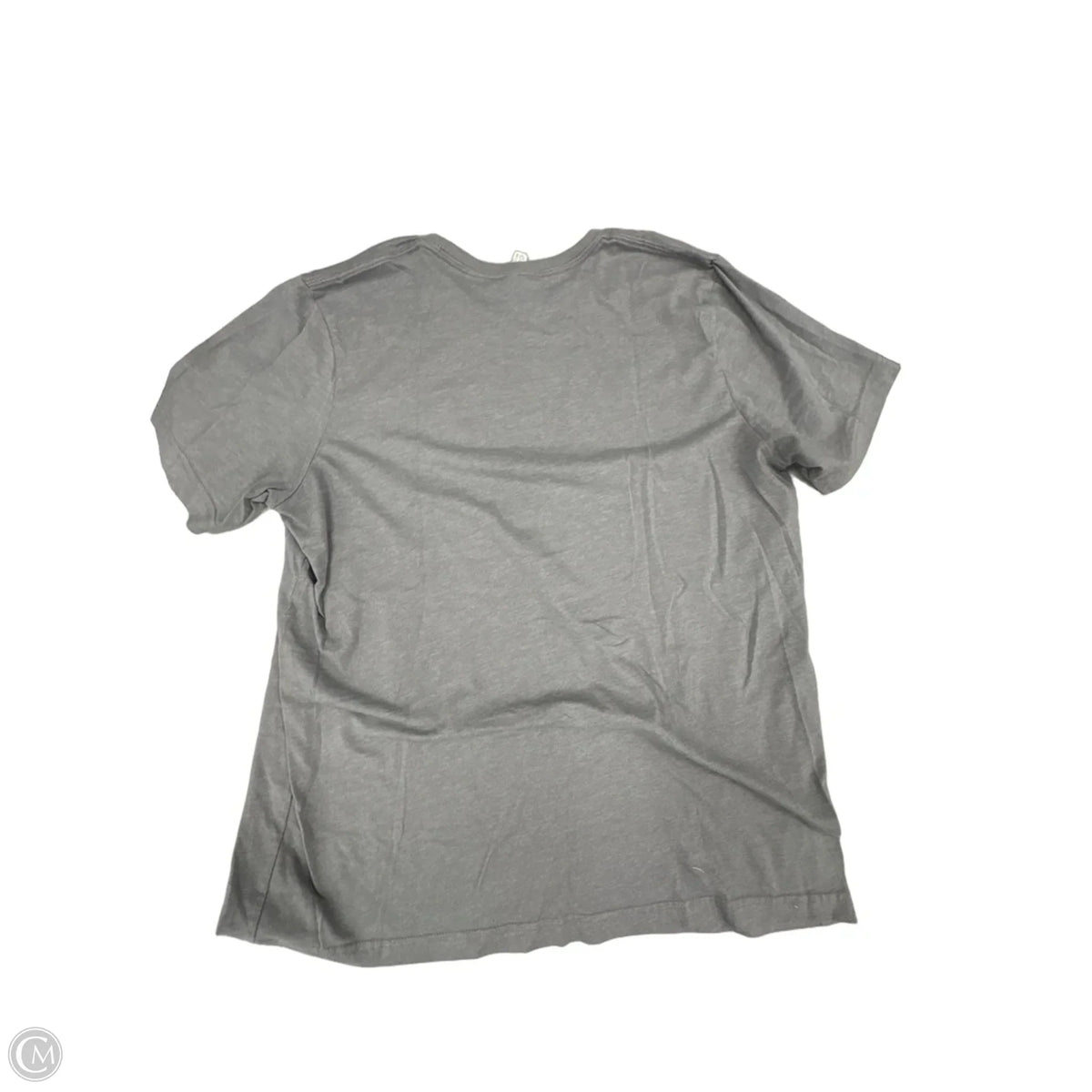 Top Short Sleeve Basic By Bella + Canvas In Grey, Size: L
