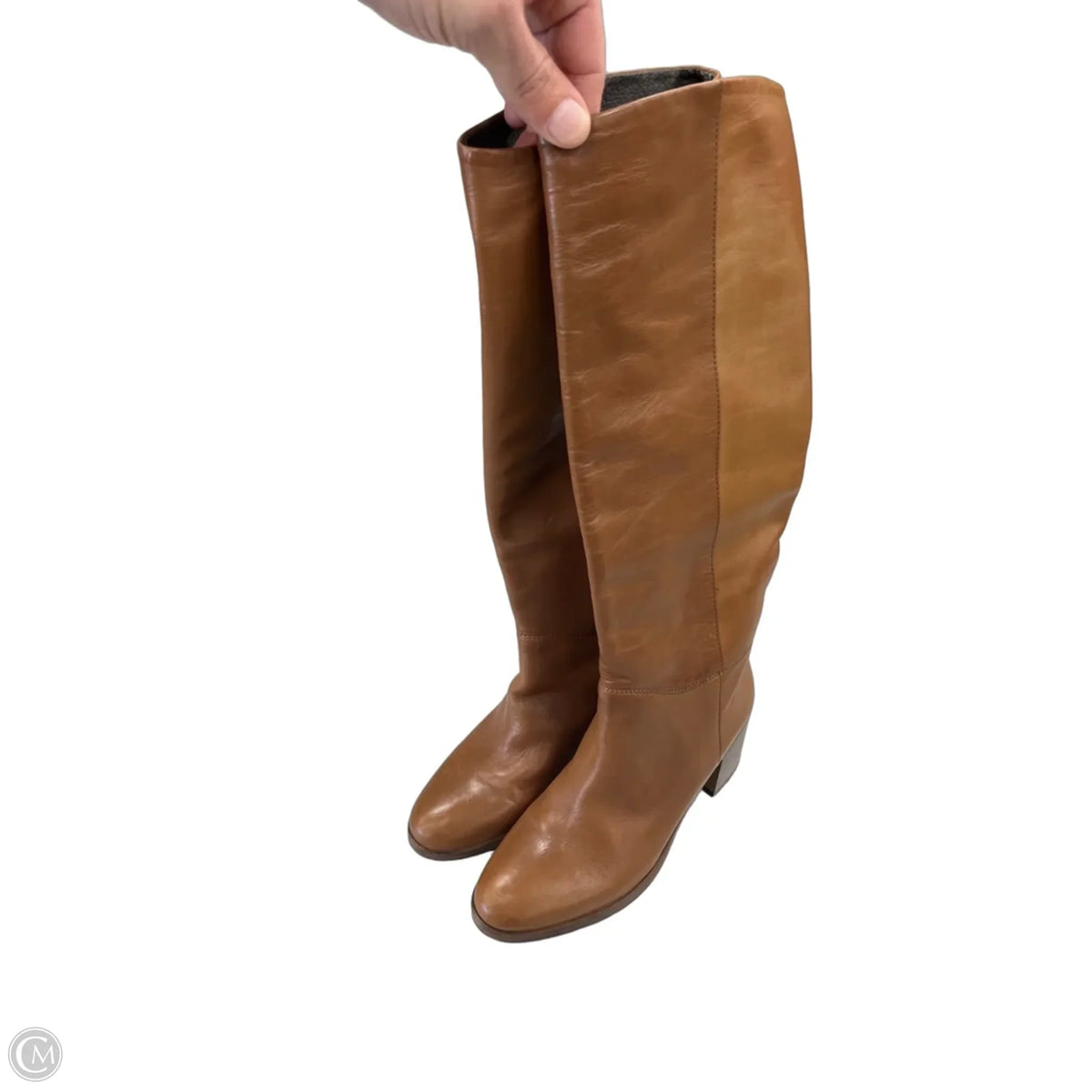 Boots Designer By Kate Spade In Tan, Size: 5
