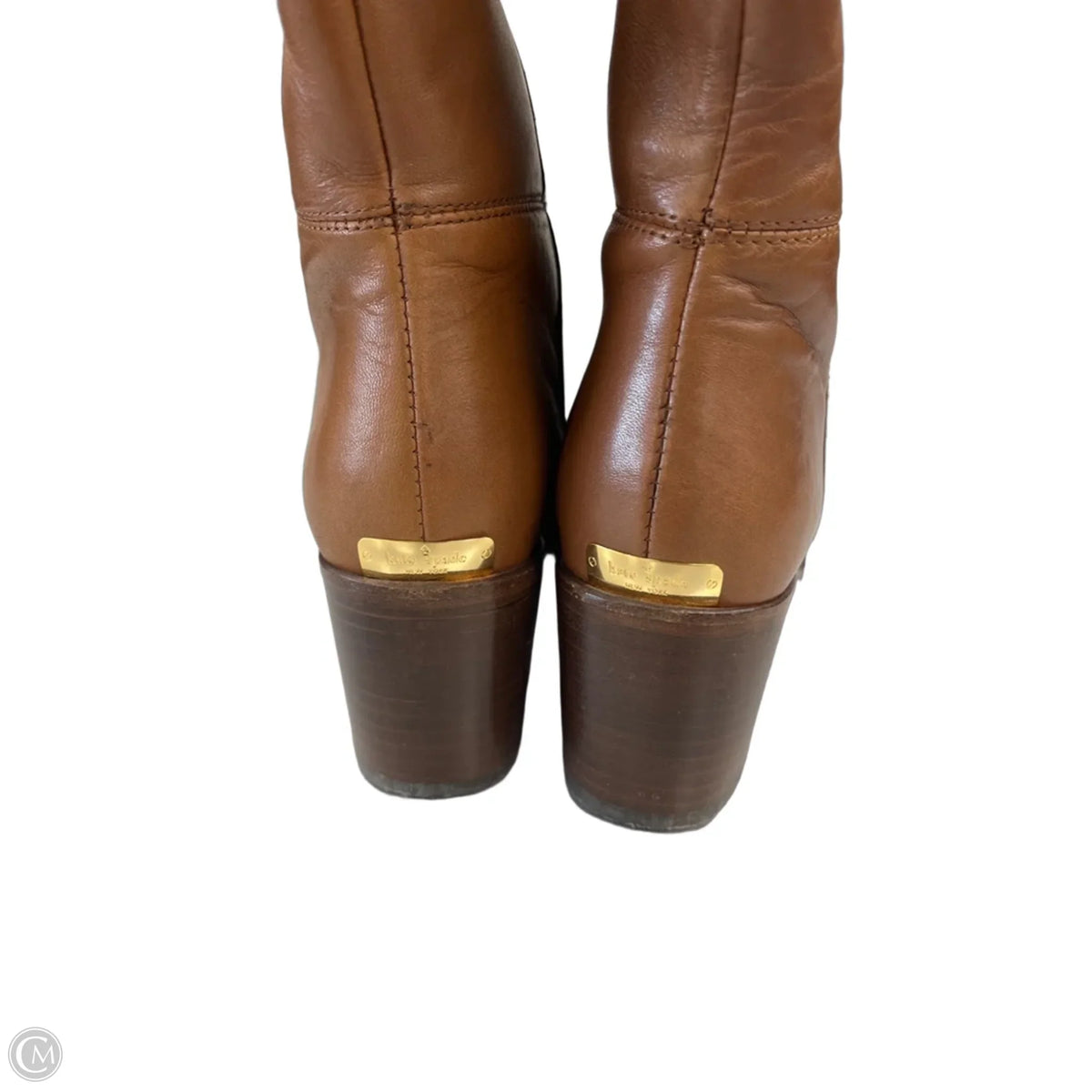 Boots Designer By Kate Spade In Tan, Size: 5