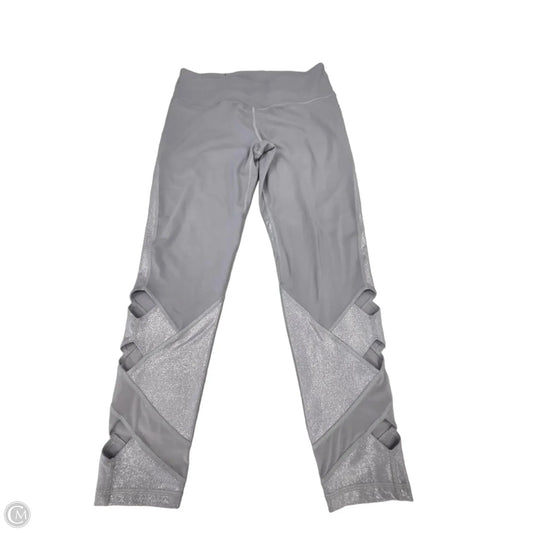 Athletic Leggings By Victorias Secret In Grey, Size: L