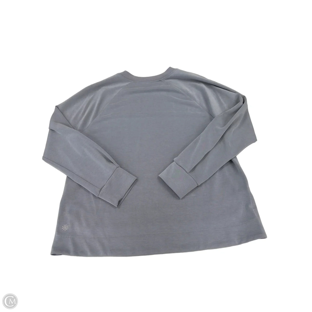 Top Long Sleeve By Athleta In Grey, Size: L