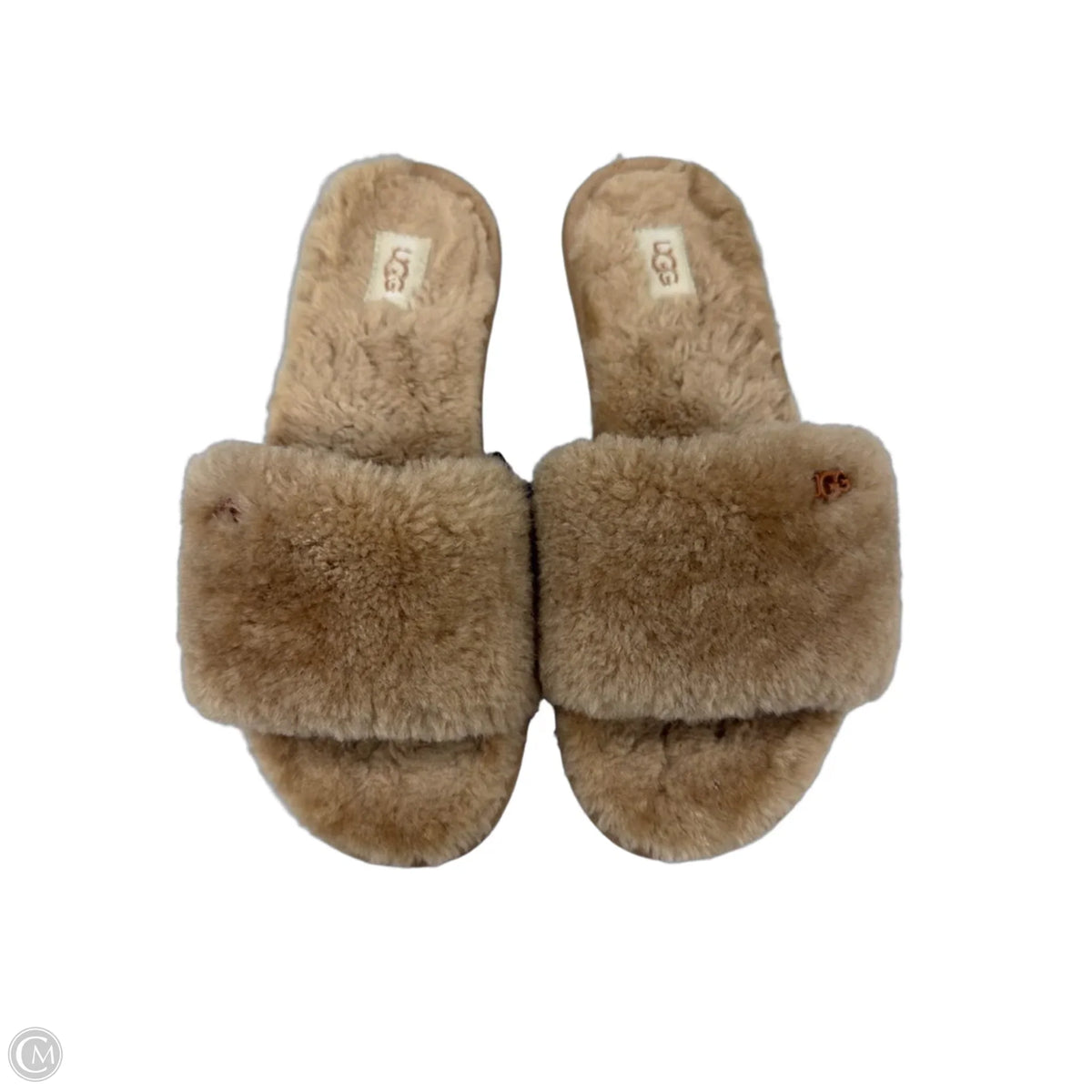 Sandals Designer By Ugg In Tan, Size: 7