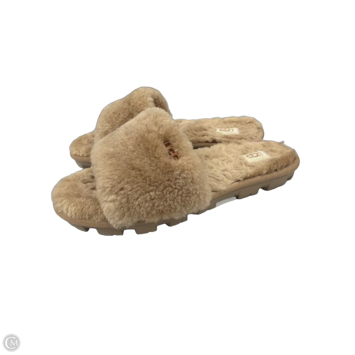 Sandals Designer By Ugg In Tan, Size: 7