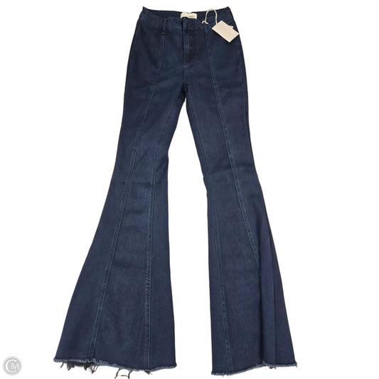 Jeans Flared By Vervet In Blue Denim, Size: 4