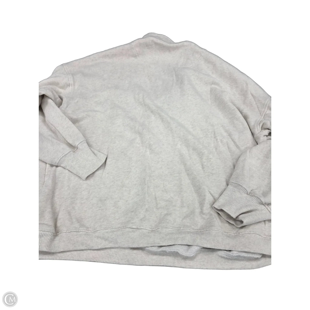 Sweatshirt Collar By Aerie In Cream, Size: M