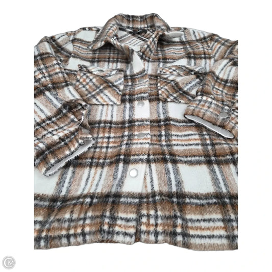 Jacket Other By Lulus In Plaid Pattern, Size: Xl