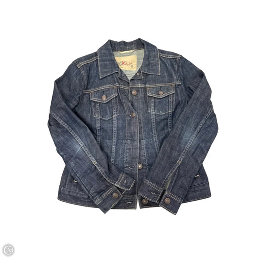 Jacket Denim By Gap In Blue Denim, Size: M