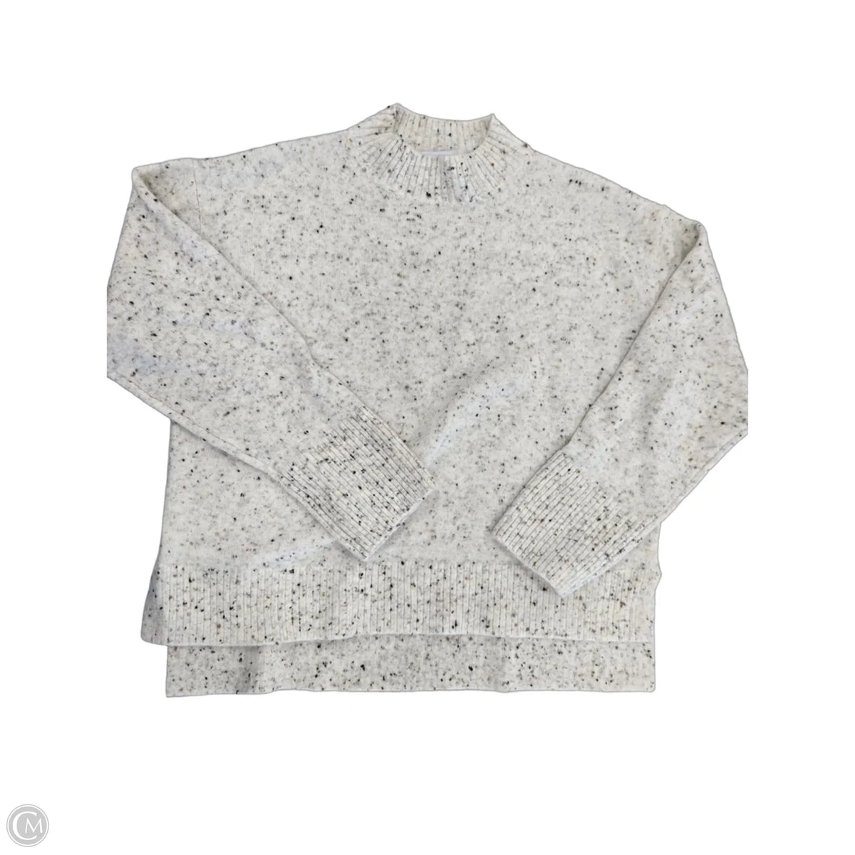 Sweater By Calvin Klein In Grey, Size: M