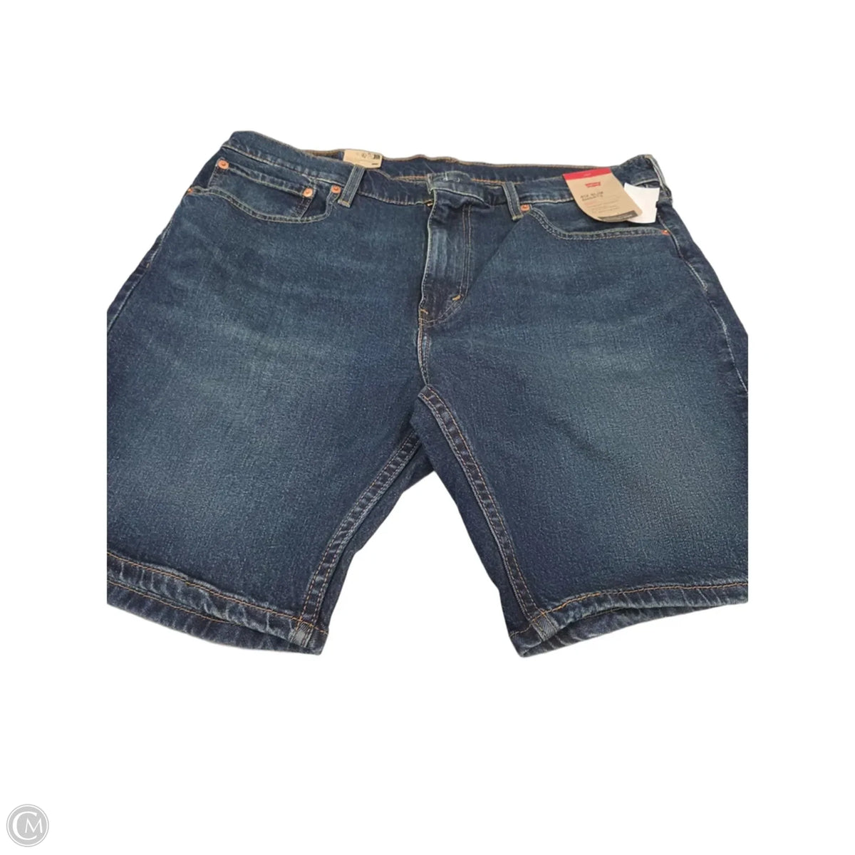Shorts By Levis In Blue Denim, Size: 20