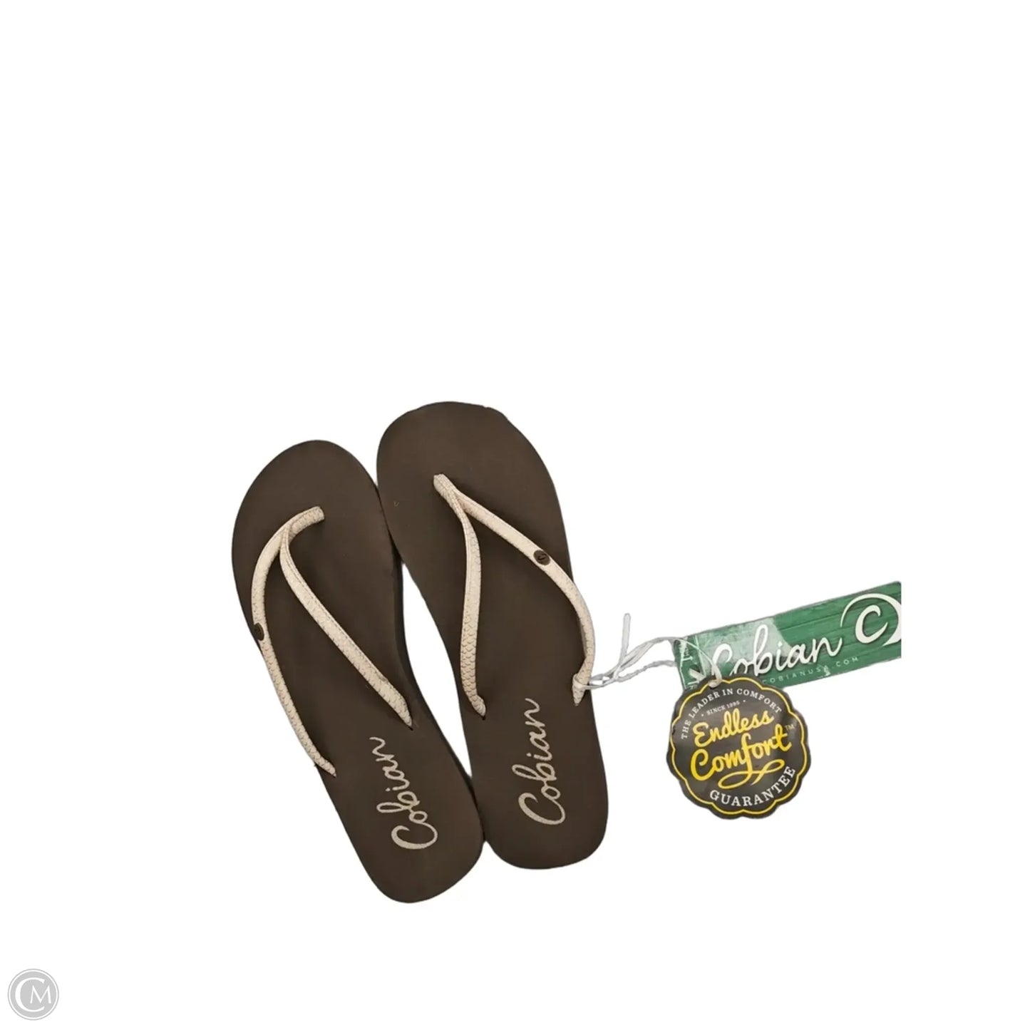 Sandals Flip Flops By Cmf In Brown, Size: 9