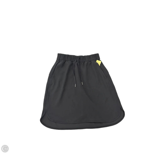 Athletic Skirt By Lululemon In Black, Size: 6