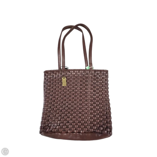 Handbag Leather By Nine West, Size: Medium