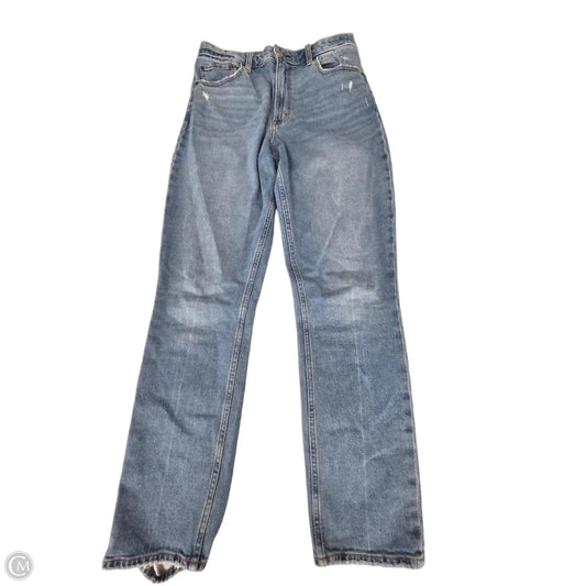 Jeans Skinny By Abercrombie And Fitch In Blue Denim, Size: 10l