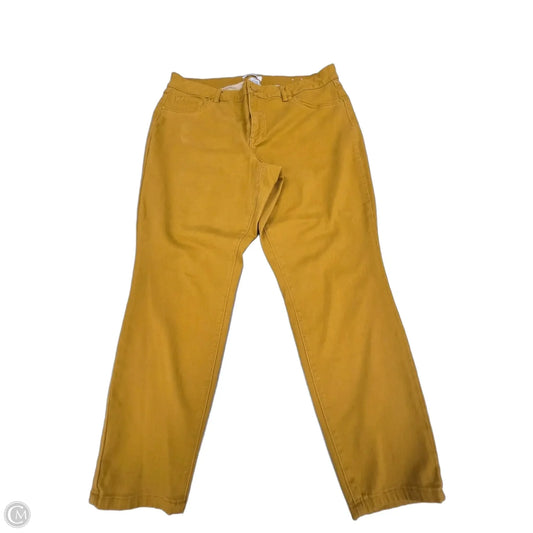 Pants Chinos & Khakis By D Jeans In Yellow, Size: 18w