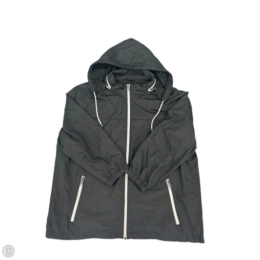 Jacket Windbreaker By Mossimo In Black, Size: Xxl