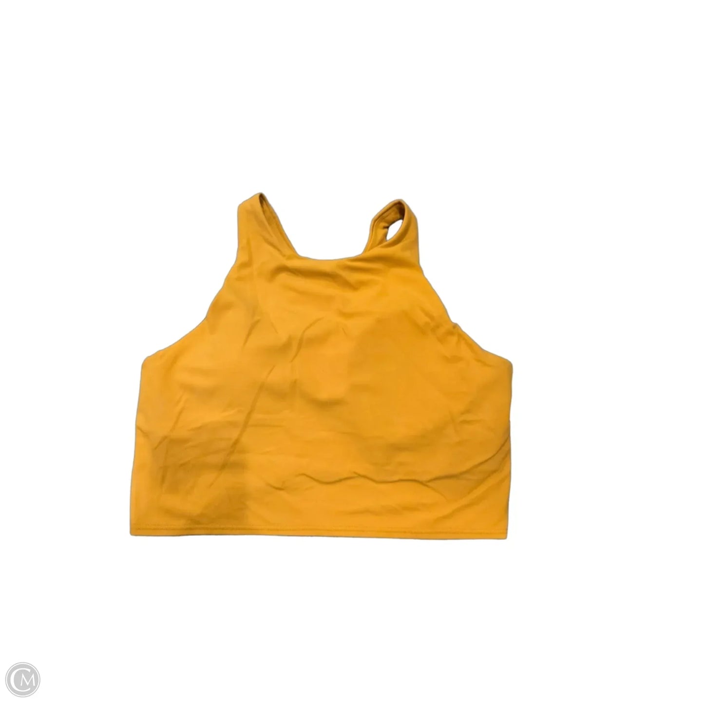 Athletic Bra By Athleta In Yellow, Size: M