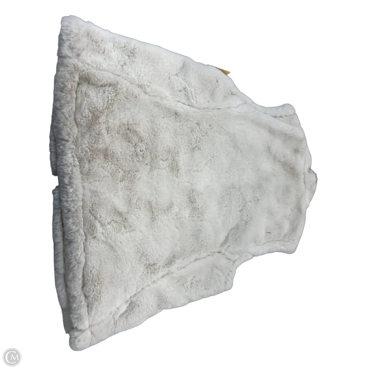 Vest Faux Fur & Sherpa By Nicole By Nicole Miller In Beige, Size: M