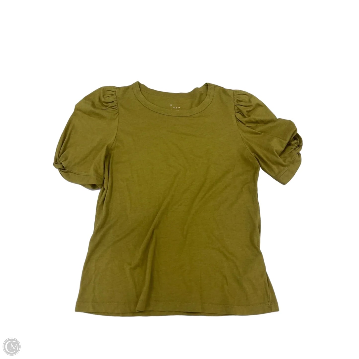 Top Short Sleeve By A New Day In Green, Size: Xs