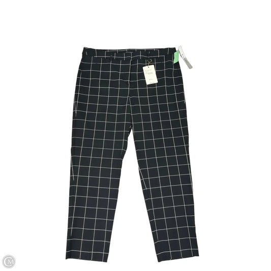 Pants Dress By Zac And Rachel In Black & White, Size: 16