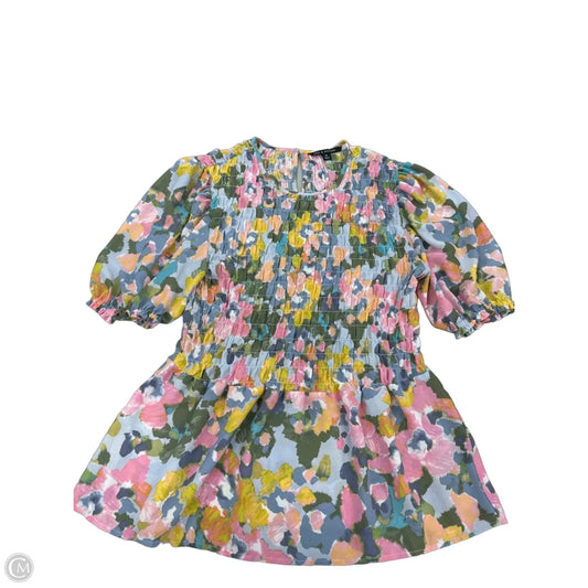 Top Short Sleeve By Zac And Rachel In Multi-colored, Size: M