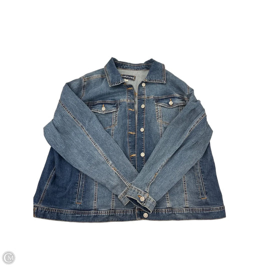 Jacket Denim By Maurices In Blue Denim, Size: 3x