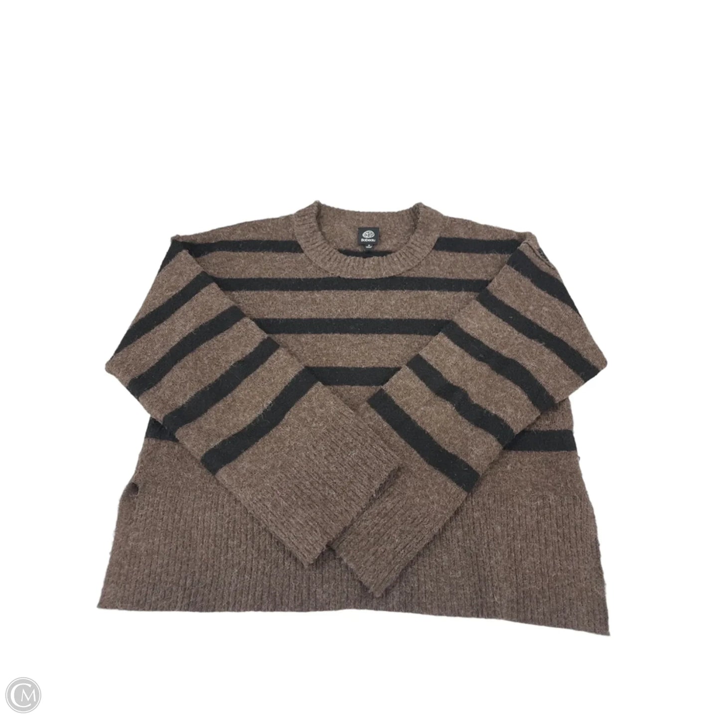 Sweater By Bobeau In Black & Brown, Size: S