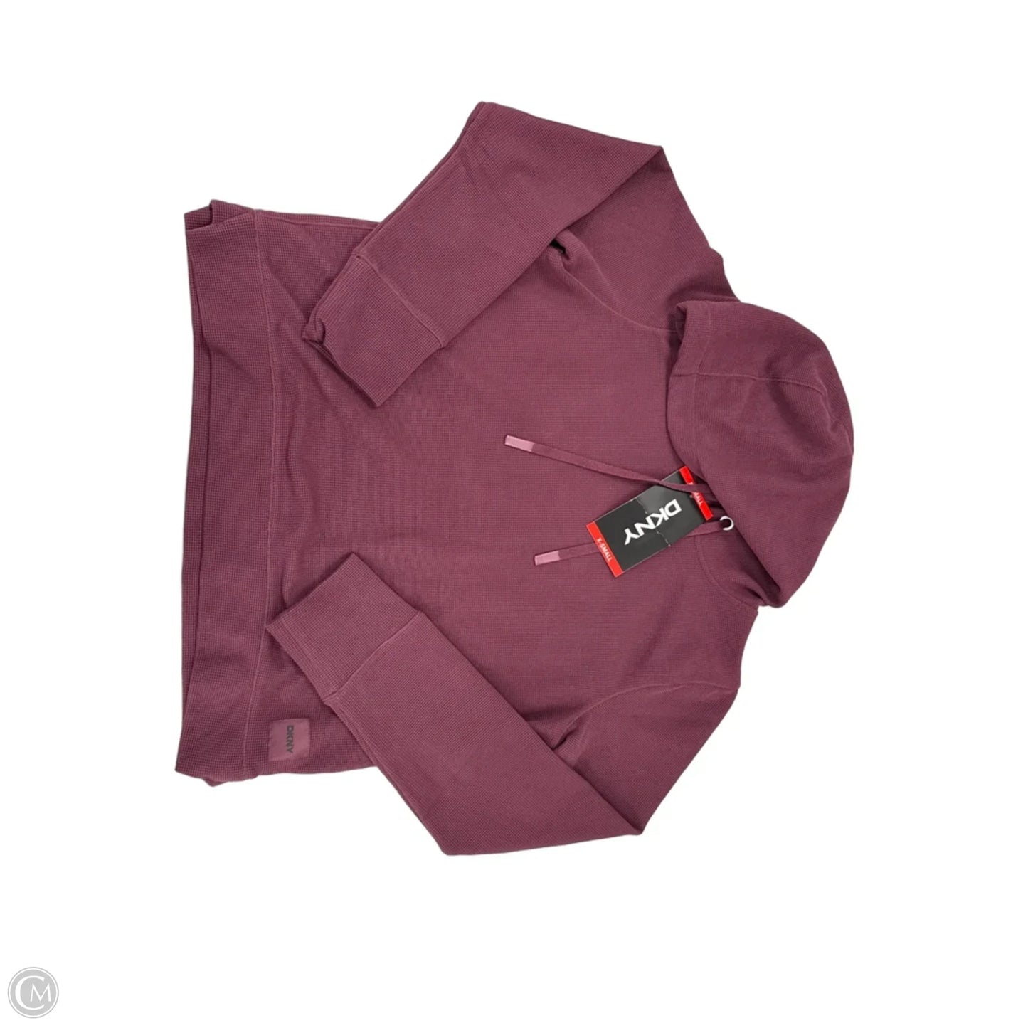 Top Long Sleeve By Dkny In Red, Size: Xs