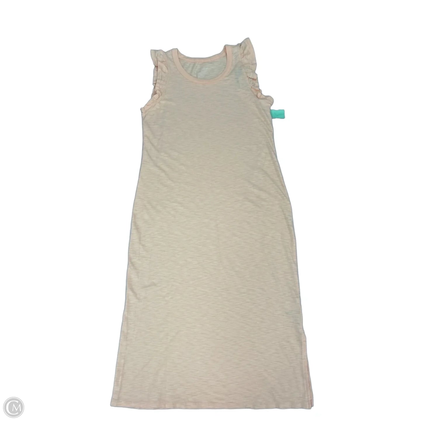 Dress Casual Midi By Universal Thread In Orange, Size: M