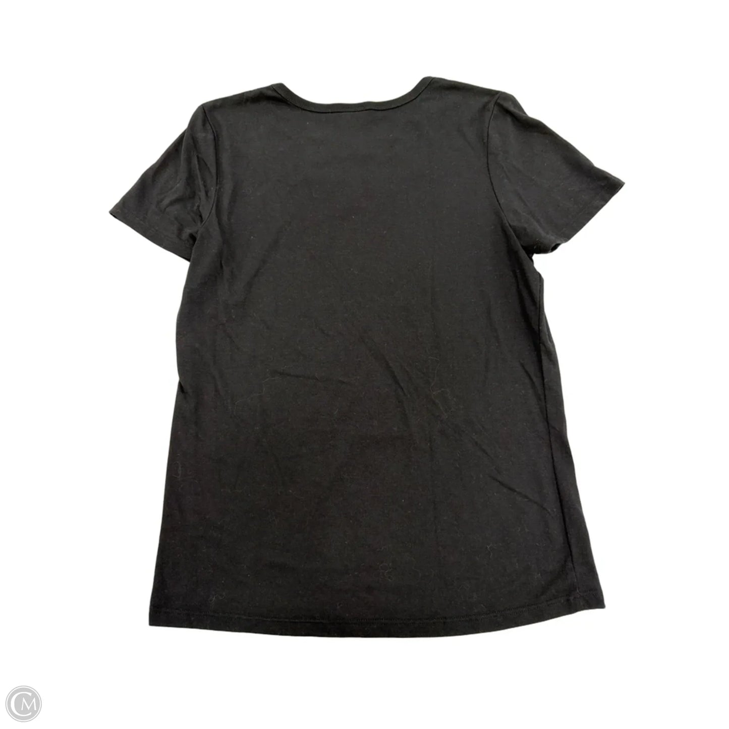 Top Short Sleeve By Cmf In Black, Size: S
