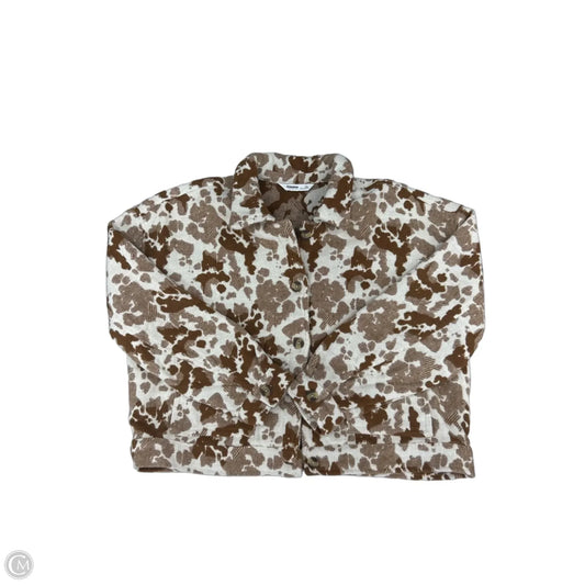 Jacket Other By Sonoma In Brown & White, Size: Xxl