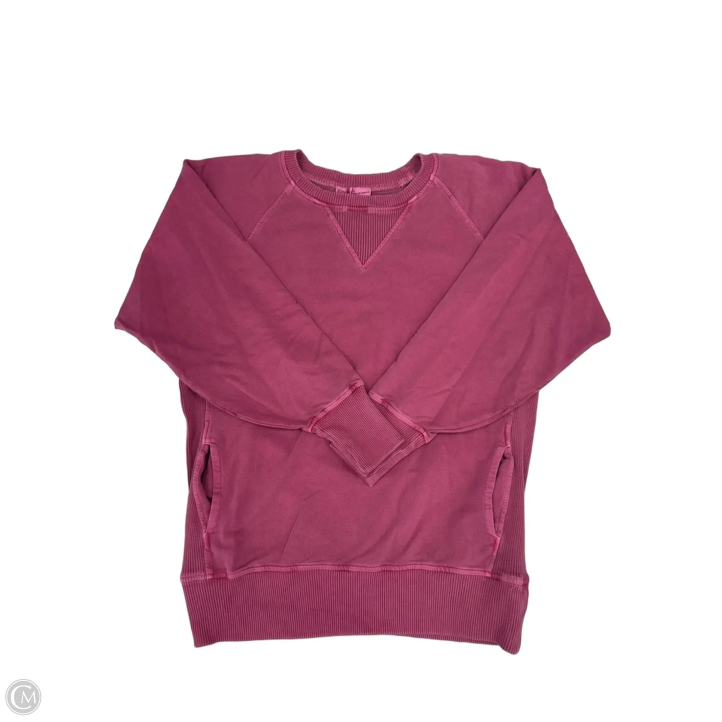 Top Long Sleeve By Zenana In Purple, Size: M
